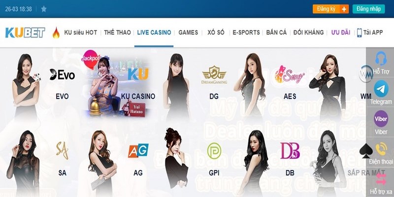 Nguồn gốc và sự thành lập sảnh cược DG Casino Kubet11