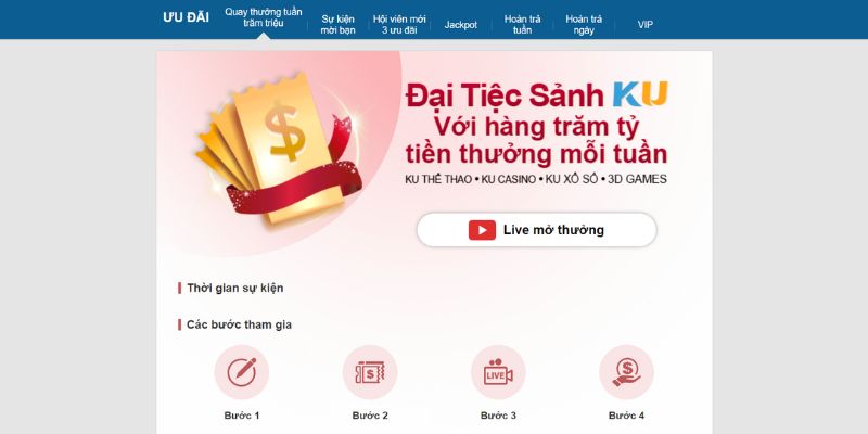 Khuyến mãi quay thưởng hàng tuần Kubet11 mang đến phần thưởng hấp dẫn