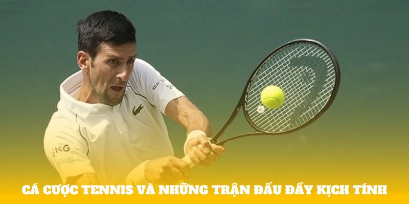 Cá cược tennis và những trận đấu đầy kịch tính