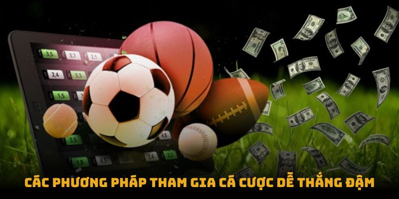 Các phương pháp tham gia cá cược dễ thắng đậm